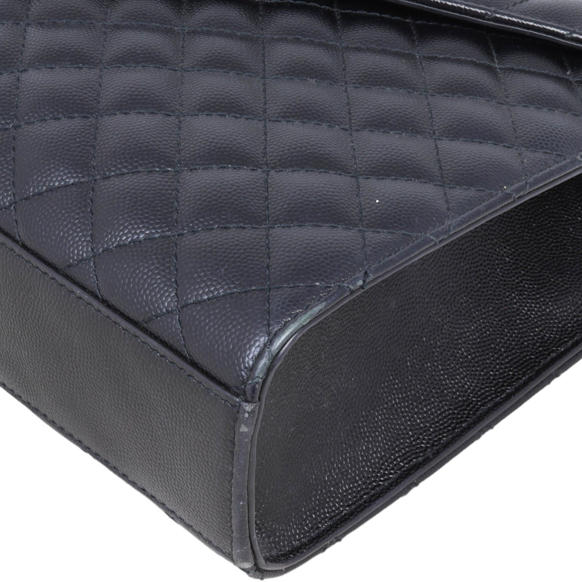 Saint Laurent Monogram Mix Matelasse Envelope Chain Bag Large