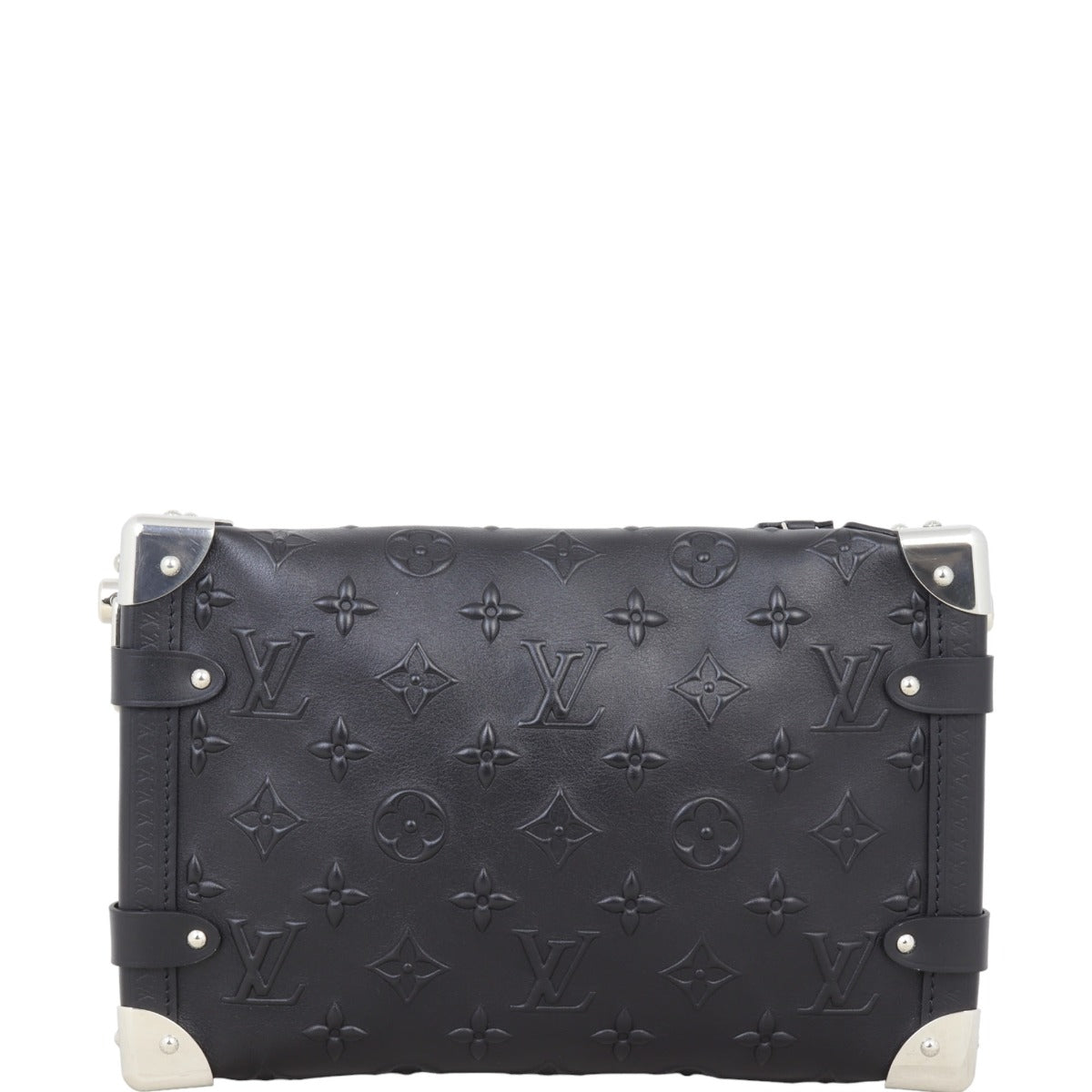 Louis Vuitton Side Trunk MM Monogram Debossed Calfskin