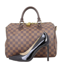 Louis Vuitton Speedy 30 Bandouliere Damier Ebene