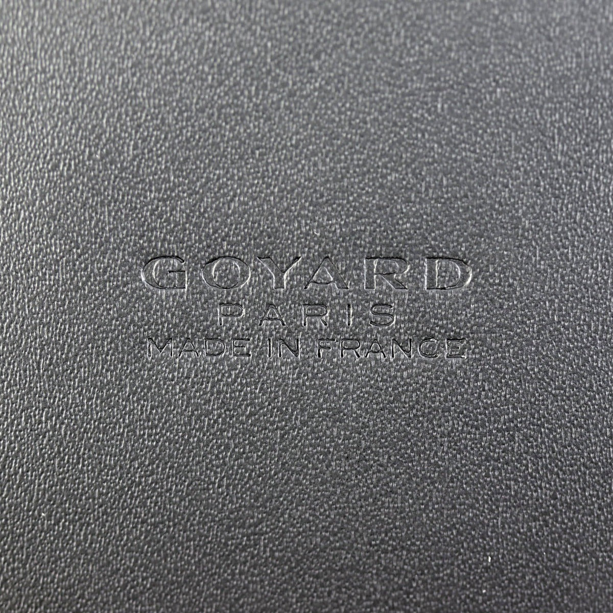 Goyard Vendome Mini Limited Edition Jet Black Interior Stamp