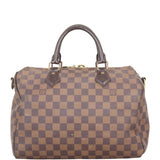Louis Vuitton Speedy 30 Bandouliere Damier Ebene