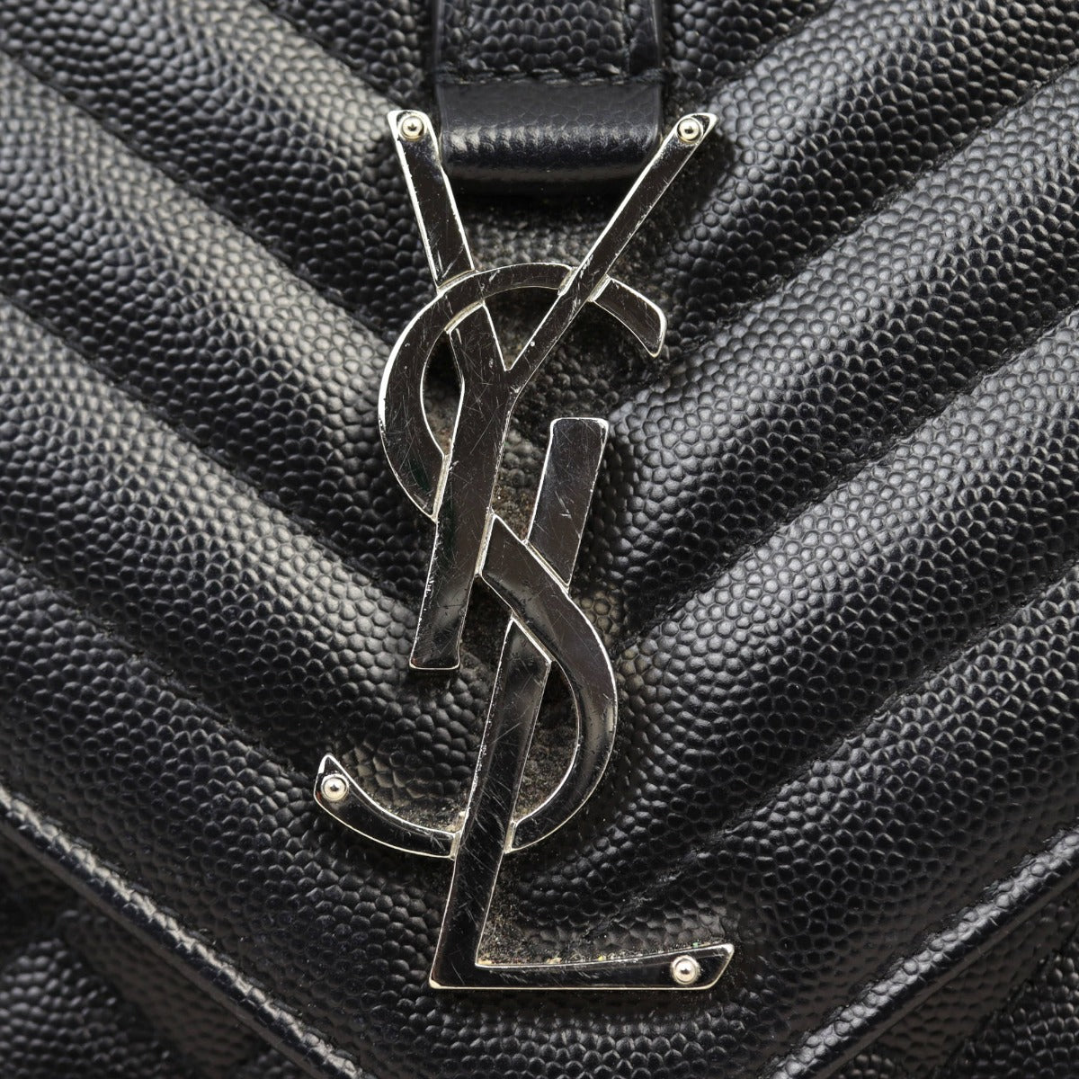Saint Laurent Monogram Mix Matelasse Envelope Chain Bag Large