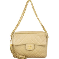 Chanel Vintage CC Tassel Camera Bag