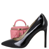 Chanel Top Handle Vanity Case Chain Bag Mini