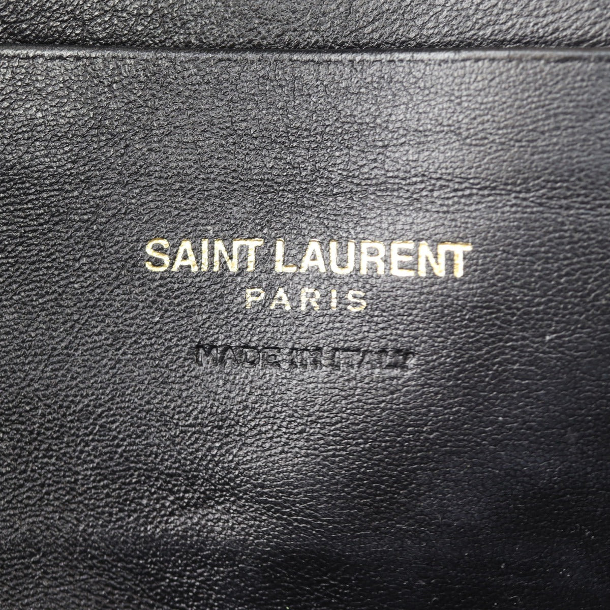 Saint Laurent Lou Mini Camera Bag Interior Stamp