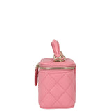 Chanel Top Handle Vanity Case Chain Bag Mini