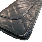 Chanel Mini Wallet on Chain | Black Diamond Quilted Lambskin