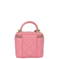 Chanel Top Handle Vanity Case Chain Bag Mini