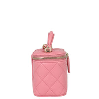 Chanel Top Handle Vanity Case Chain Bag Mini