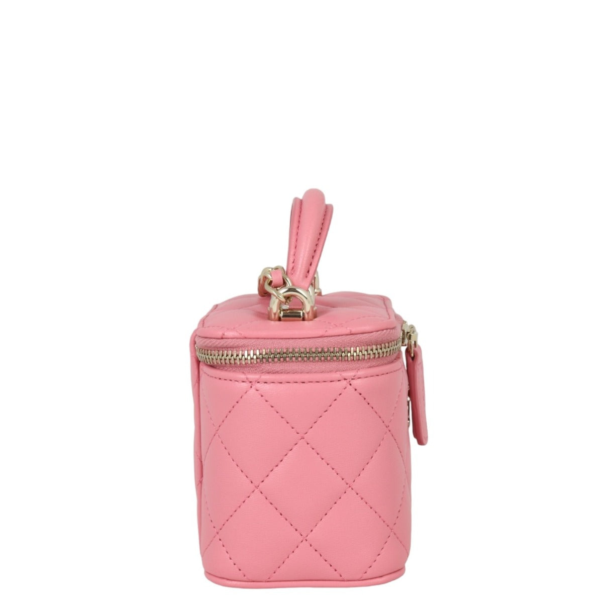 Chanel Top Handle Vanity Case Chain Bag Mini