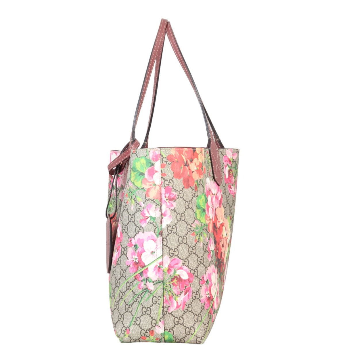 Gucci GG Supreme Blooms Reversible Tote