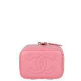 Chanel Top Handle Vanity Case Chain Bag Mini