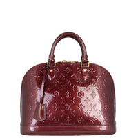 Louis Vuitton Alma PM Monogram Vernis | Amarante