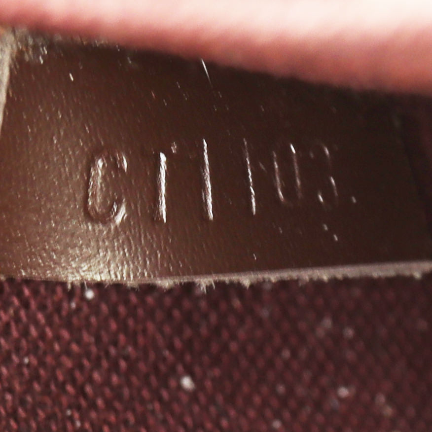 Louis Vuitton Alma PM Damier Ebene Date Code