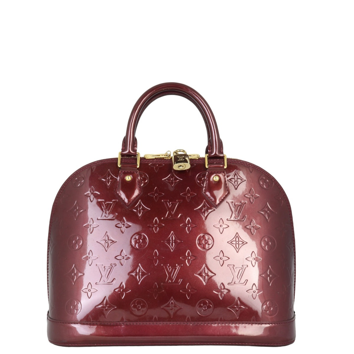 Louis Vuitton Alma PM Monogram Vernis | Amarante