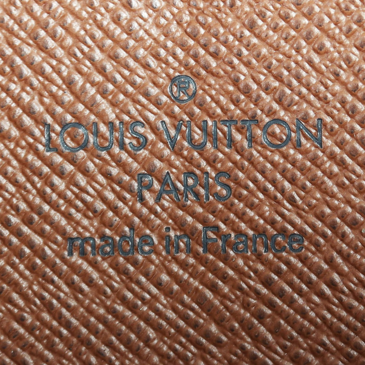 Louis Vuitton Zippy Wallet Monogram Interior Stamp