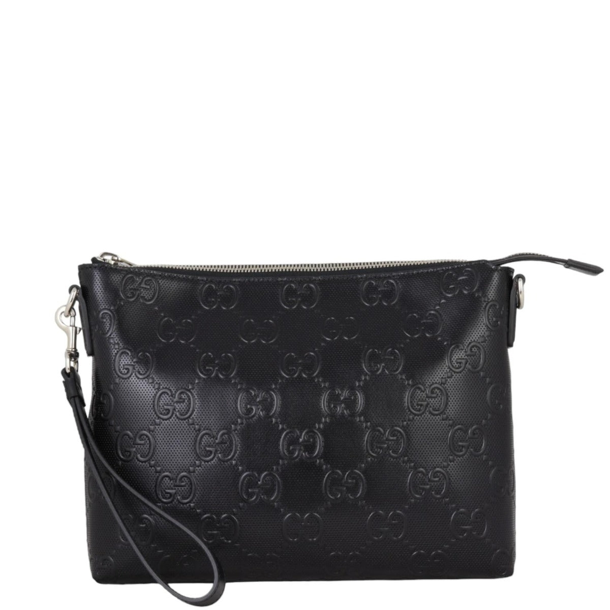 Gucci GG Embossed Messenger Bag