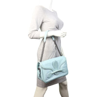 Bottega Veneta Rialto Intrecciato Shoulder Bag Medium