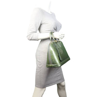 Louis Vuitton Alma PM Monogram Vernis | Vert Bronze