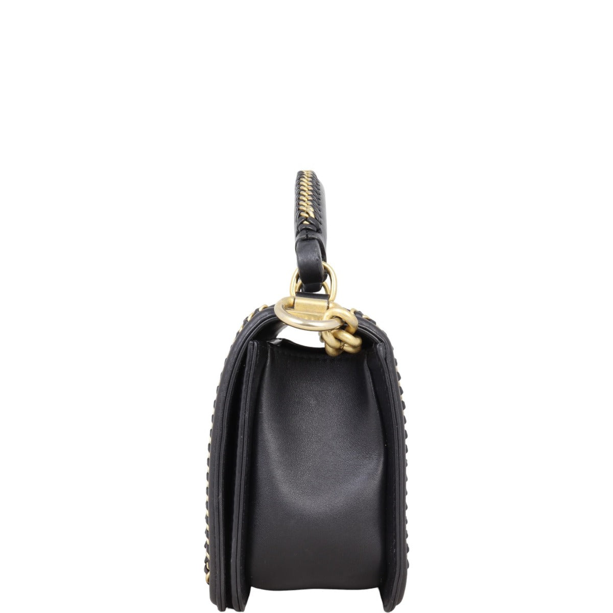 Chanel Boy Old Medium Paris-Rome Chain Top Handle