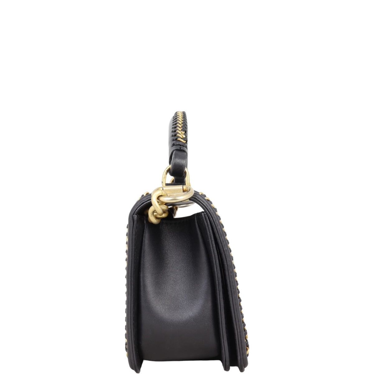 Chanel Boy Old Medium Paris-Rome Chain Top Handle