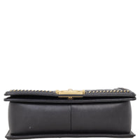 Chanel Boy Old Medium Paris-Rome Chain Top Handle