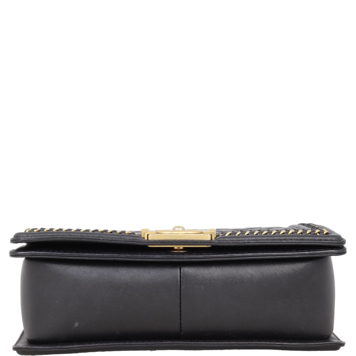 Chanel Boy Old Medium Paris-Rome Chain Top Handle