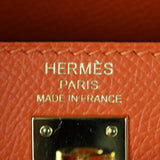 Hermes Kelly 25 Epsom Interior Stamp