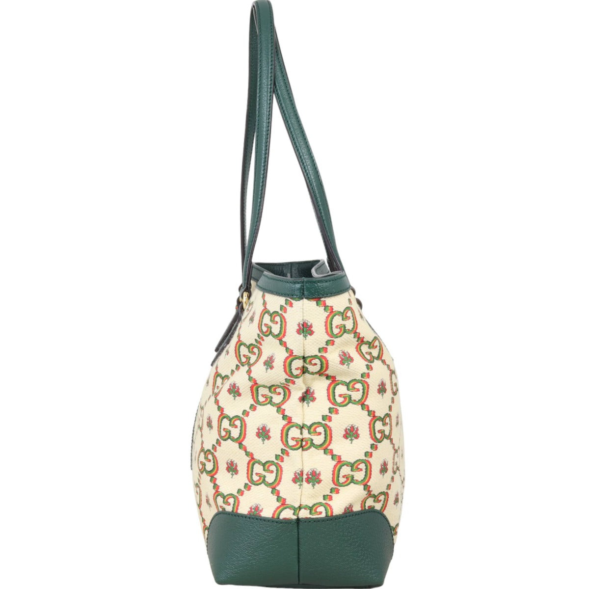 Gucci 100 Ophidia Canvas Shopping Tote Medium