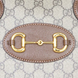 Gucci GG Supreme 1955 Horsebit Top Handle Bag Medium Hardware