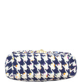 Chanel 19 Tweed Flap Bag Medium | Navy Blue White