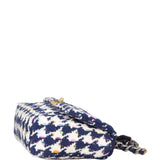 Chanel 19 Tweed Flap Bag Medium | Navy Blue White