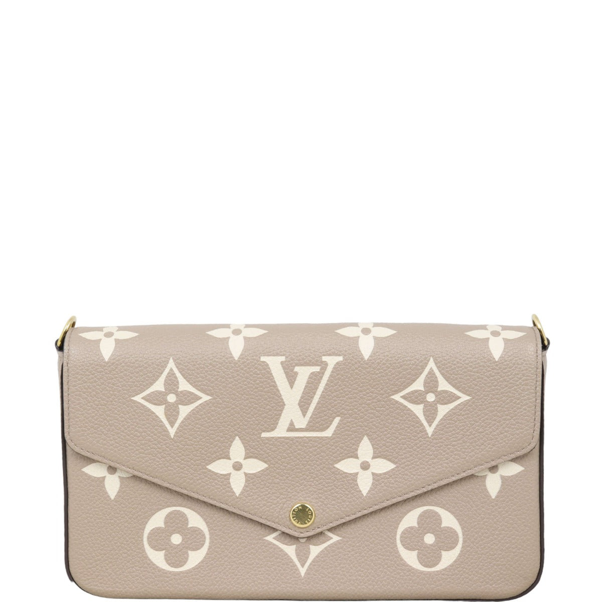 Louis Vuitton Pochette Felicie Monogram Empreinte Giant Bicolour