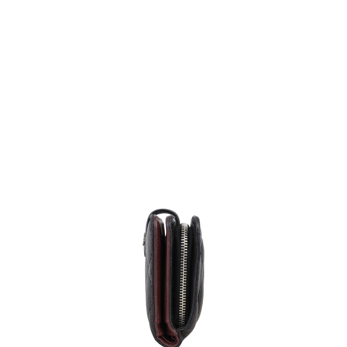 Chanel CC French Wallet | Black Lambskin