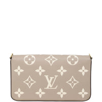 Louis Vuitton Pochette Felicie Monogram Empreinte Giant Bicolour