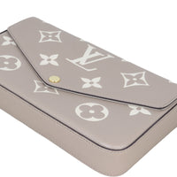 Louis Vuitton Pochette Felicie Monogram Empreinte Giant Bicolour