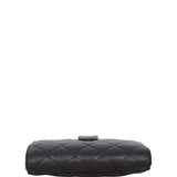 Chanel CC French Wallet | Black Lambskin