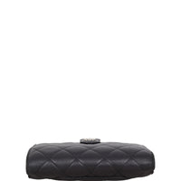 Chanel CC French Wallet | Black Lambskin
