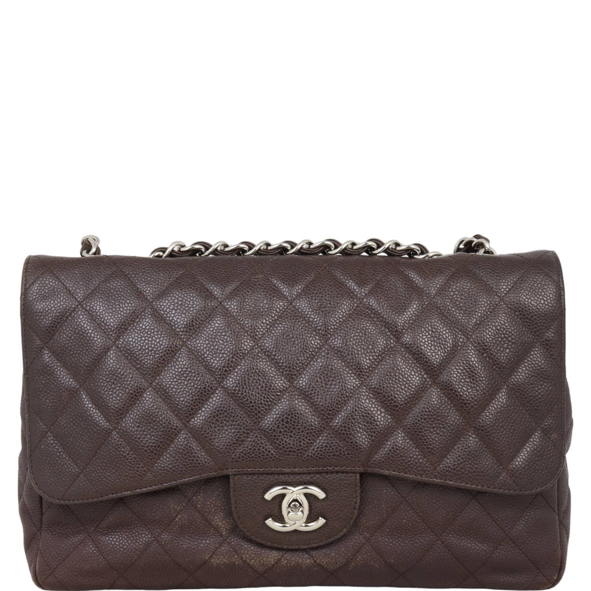 Chanel Classic Single Flap Jumbo Caviar