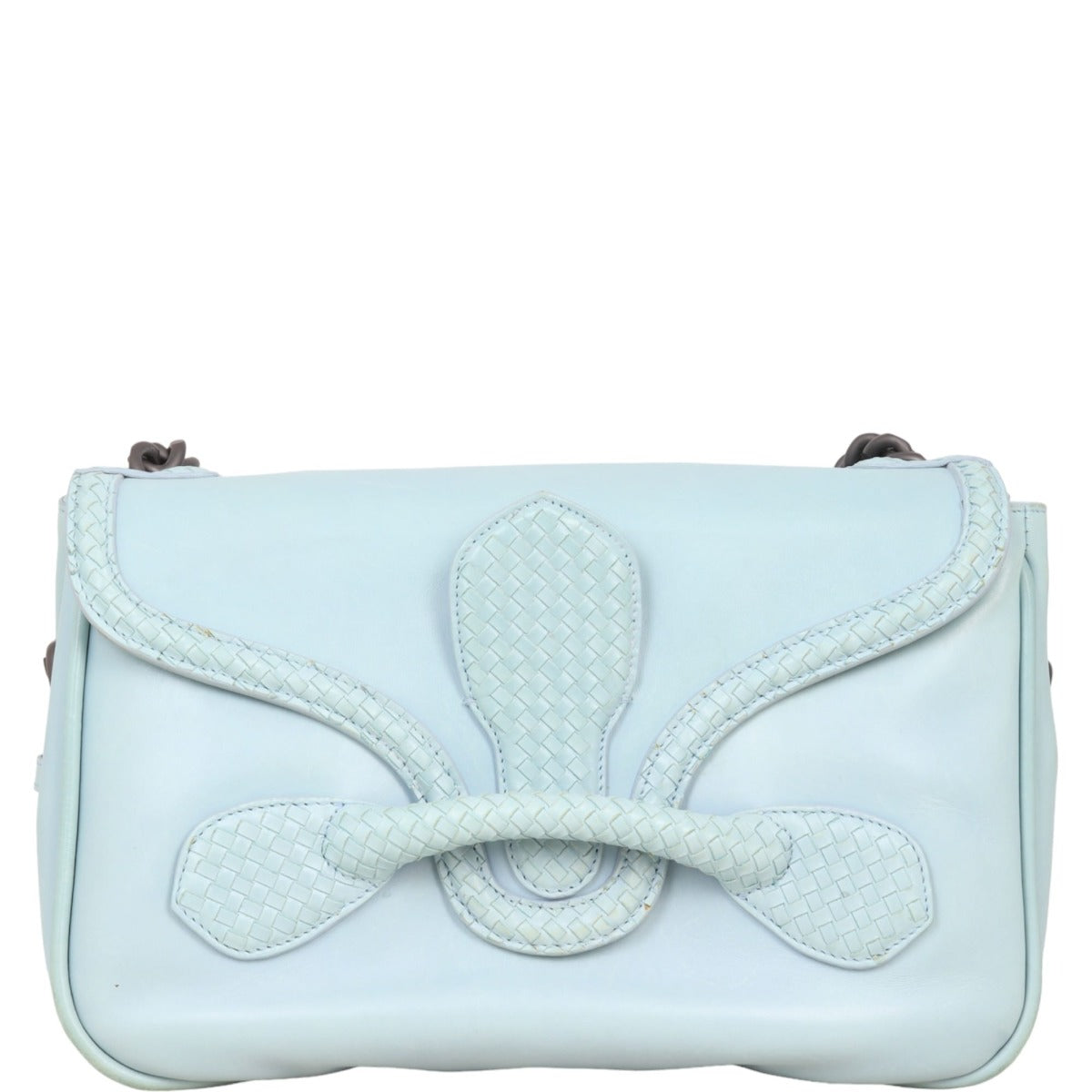 Bottega Veneta Rialto Intrecciato Shoulder Bag Medium