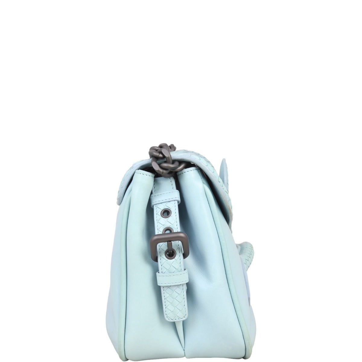 Bottega Veneta Rialto Intrecciato Shoulder Bag Medium