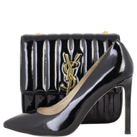 Saint Laurent Vicky Patent Medium