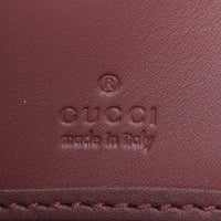 Gucci GG Supreme Blooms Zip Around Wallet Interior Stamp