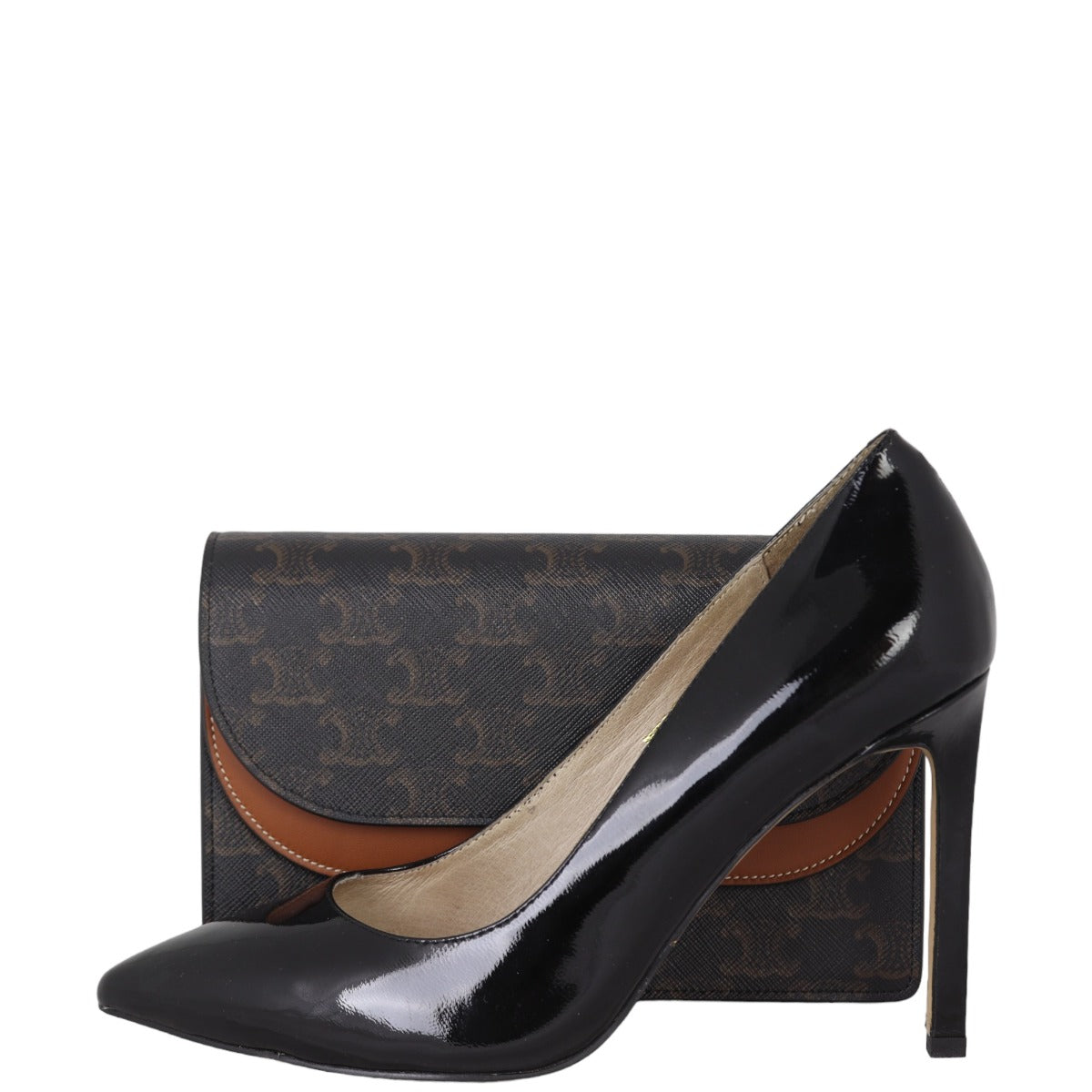 Celine Double Flap Wallet On Strap