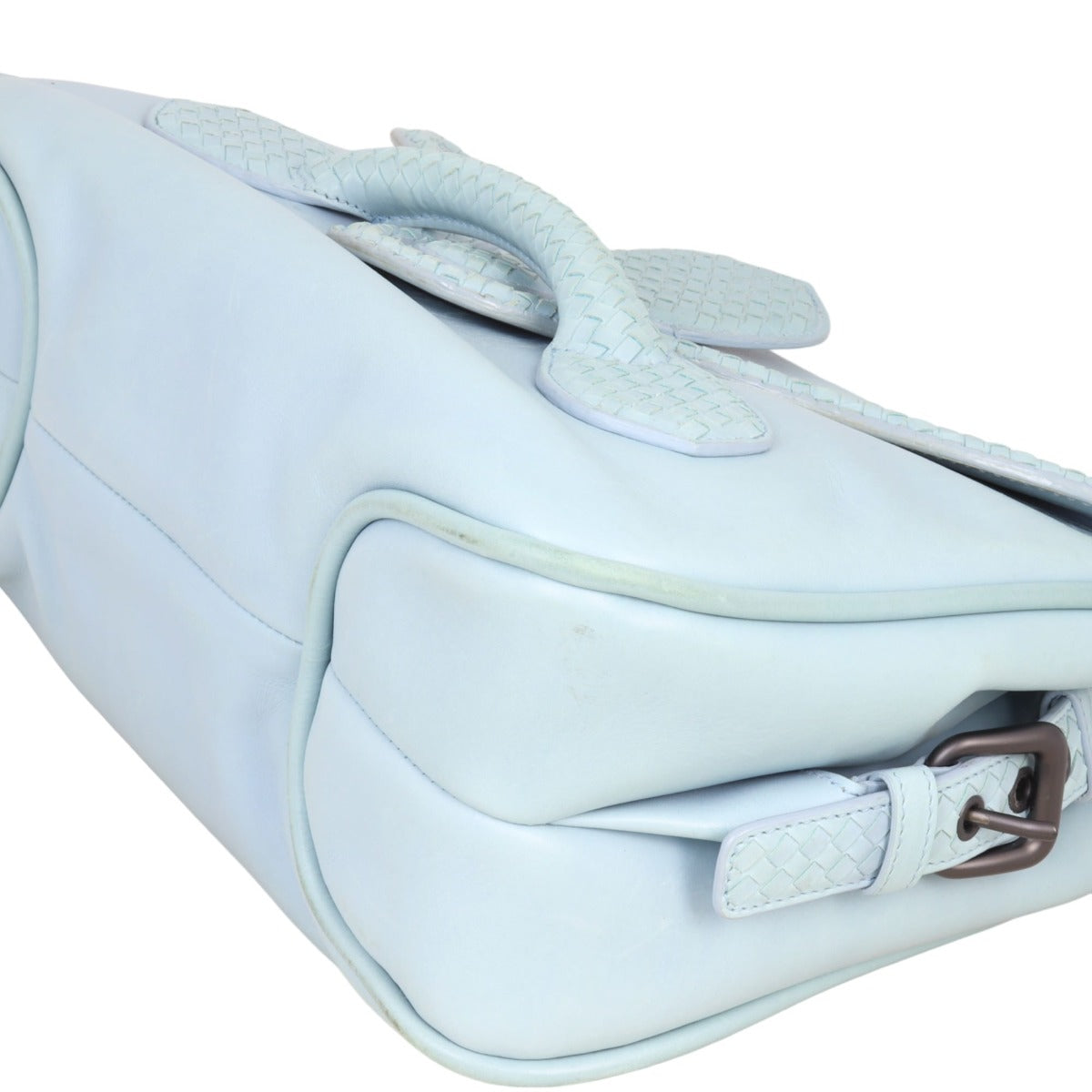 Bottega Veneta Rialto Intrecciato Shoulder Bag Medium