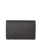 Celine Double Flap Wallet On Strap