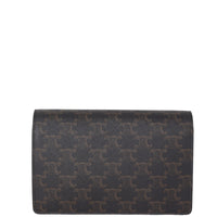 Celine Double Flap Wallet On Strap