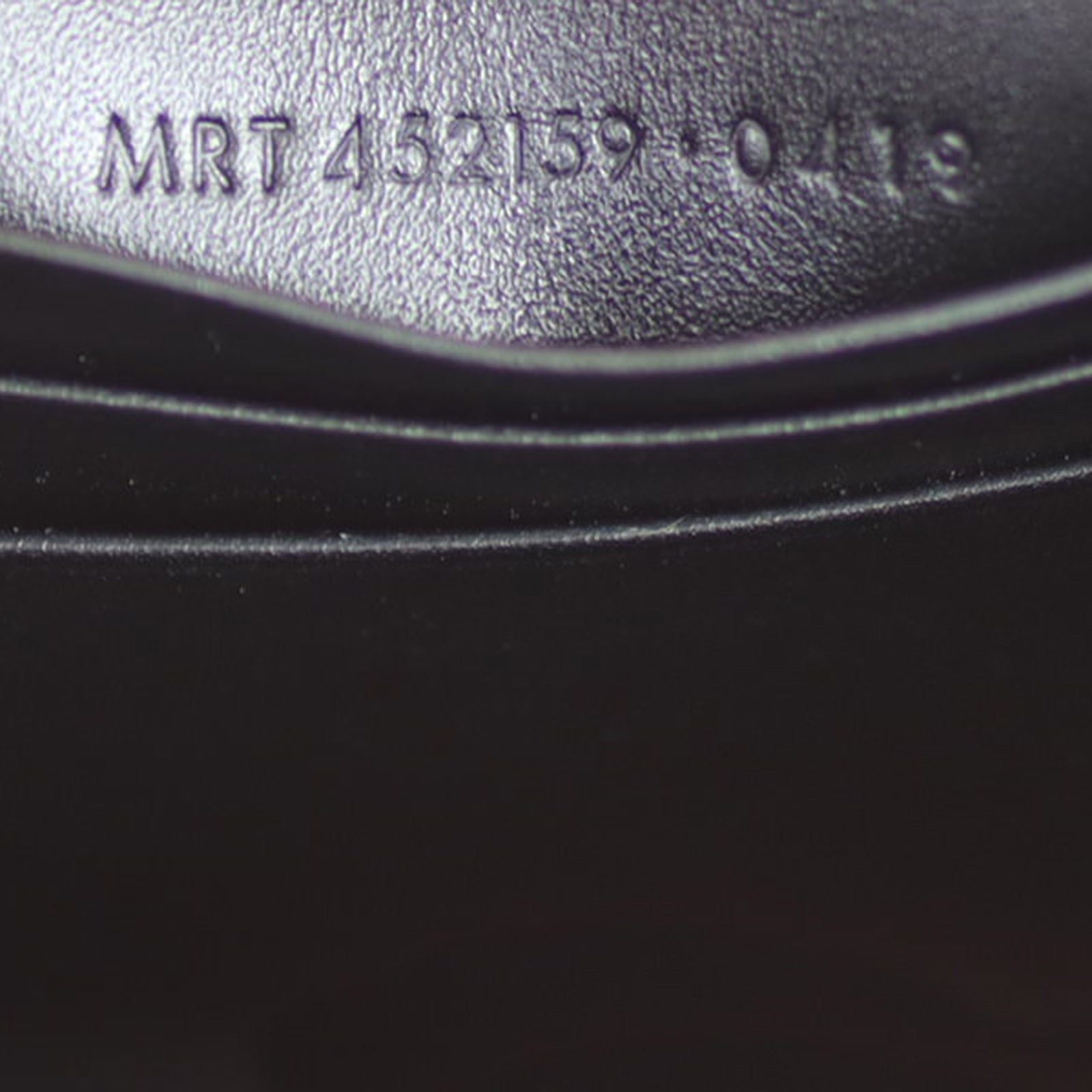 Saint Laurent Kate Tassel Chain Wallet Date code