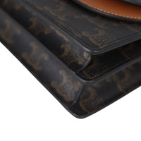 Celine Double Flap Wallet On Strap