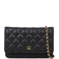 Chanel Classic Wallet on Chain | Gold Hardware